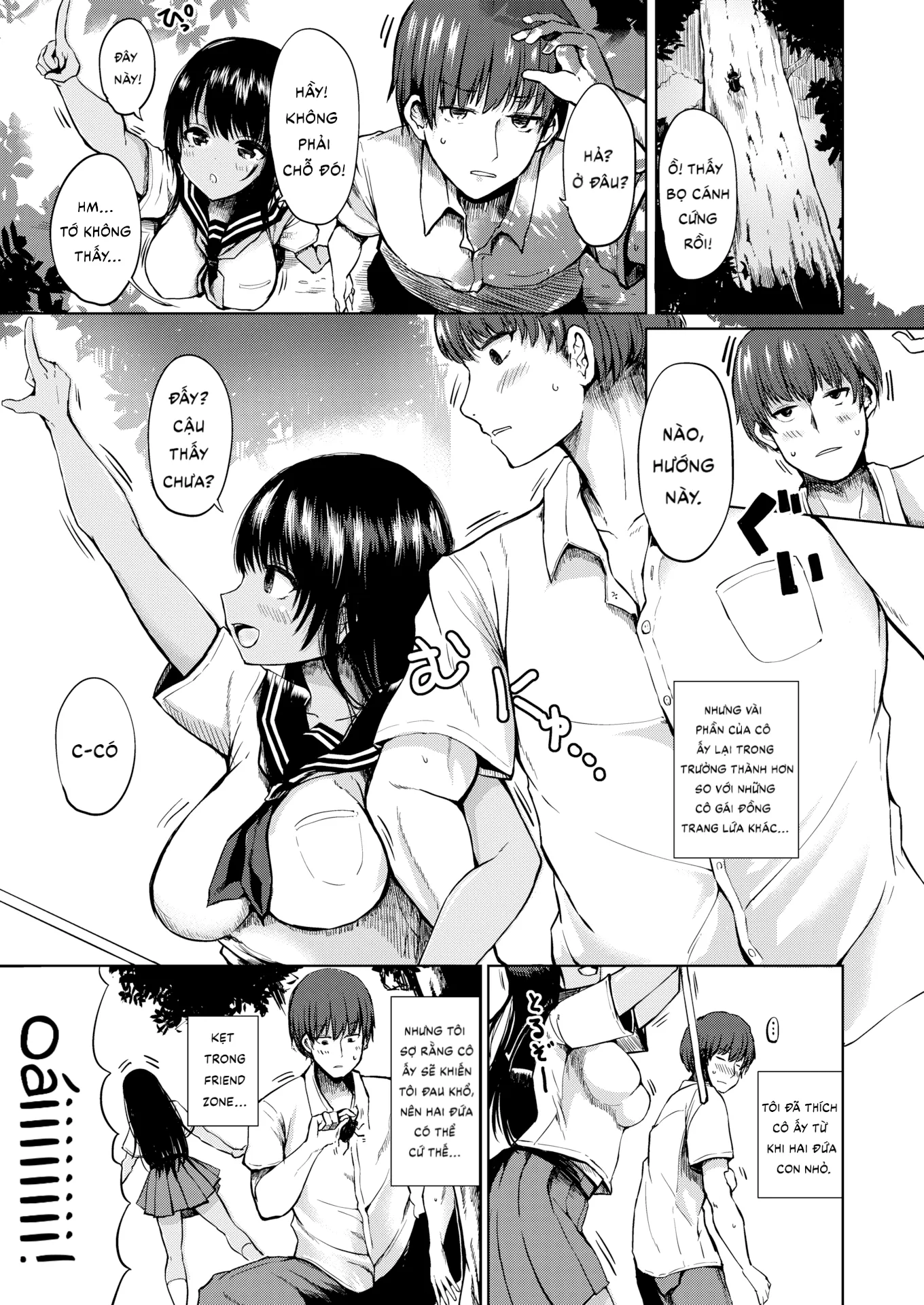 HentaiVN.net - Ảnh 4 - Well-Done Open Air Extra Lesson [Comic Shitsurakuten 2019-12] - Chap 1
