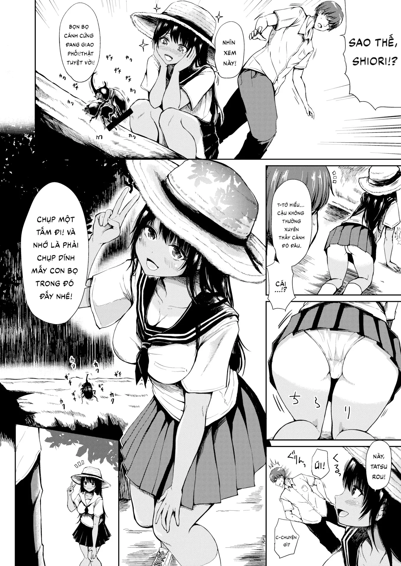 HentaiVN.net - Ảnh 5 - Well-Done Open Air Extra Lesson [Comic Shitsurakuten 2019-12] - Chap 1