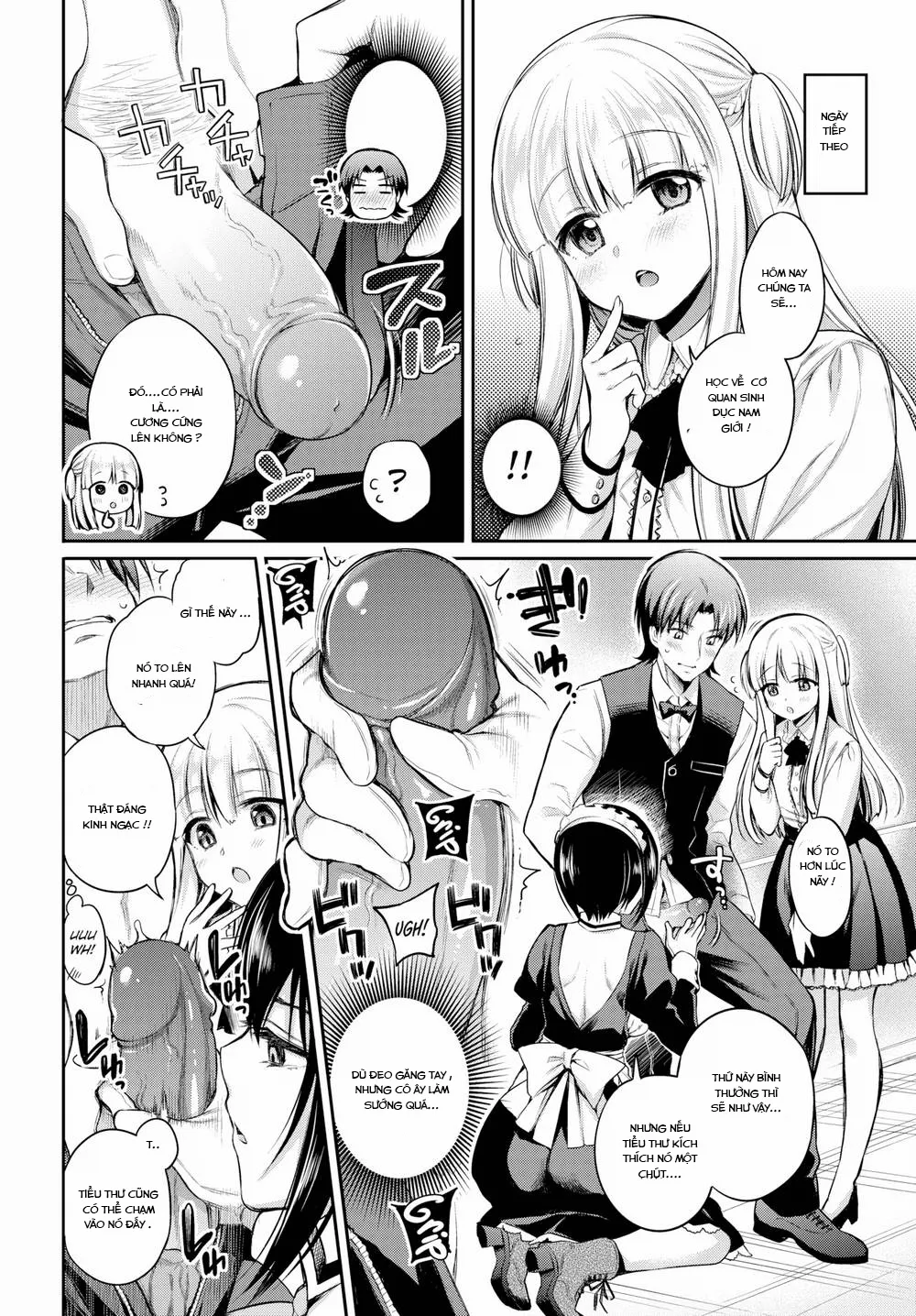 HentaiVN.net - Ảnh 11 - Bài học tình iu [Love lesson] - Chap 1