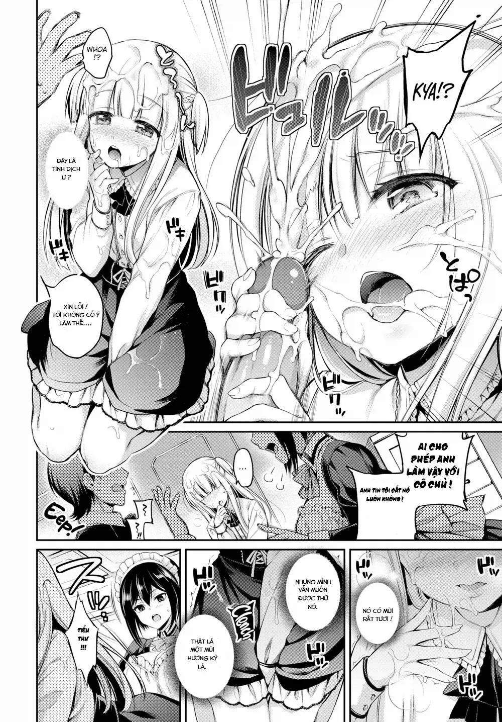 HentaiVN.net - Ảnh 13 - Bài học tình iu [Love lesson] - Chap 1