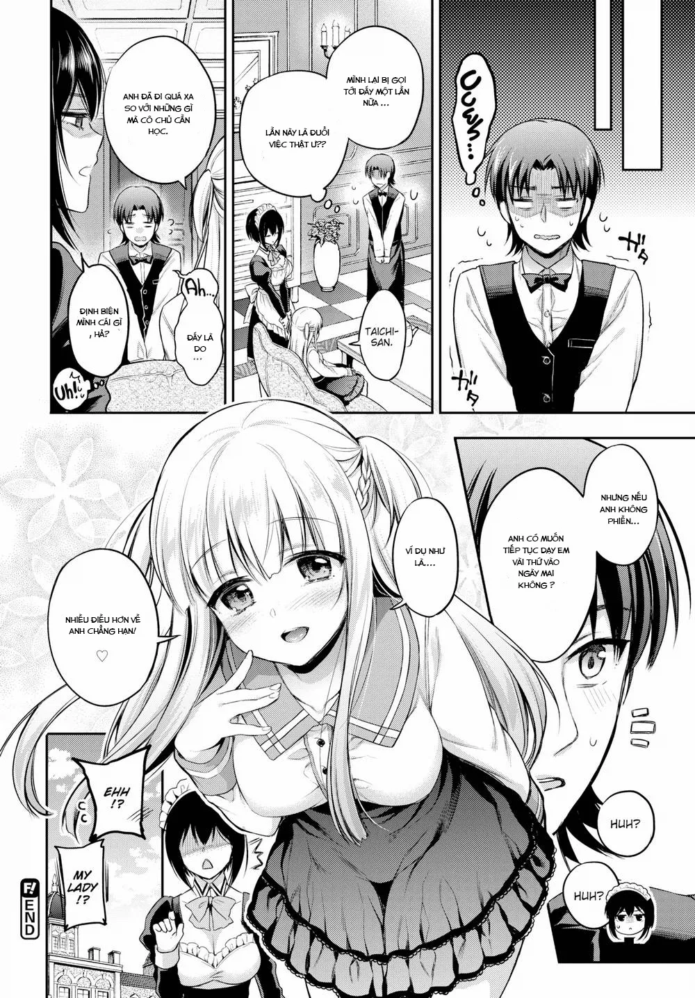 HentaiVN.net - Ảnh 27 - Bài học tình iu [Love lesson] - Chap 1