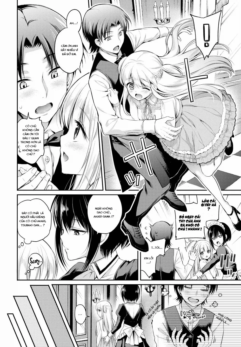 HentaiVN.net - Ảnh 3 - Bài học tình iu [Love lesson] - Chap 1