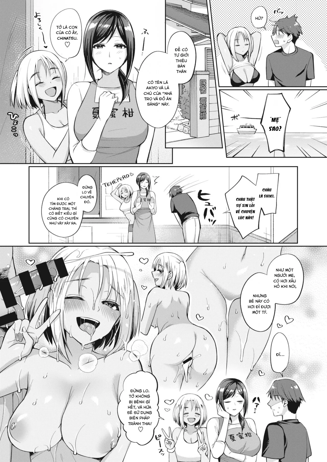 HentaiVN.net - Ảnh 8 - Tokonatsujima no Yuuwaku - Chap 1