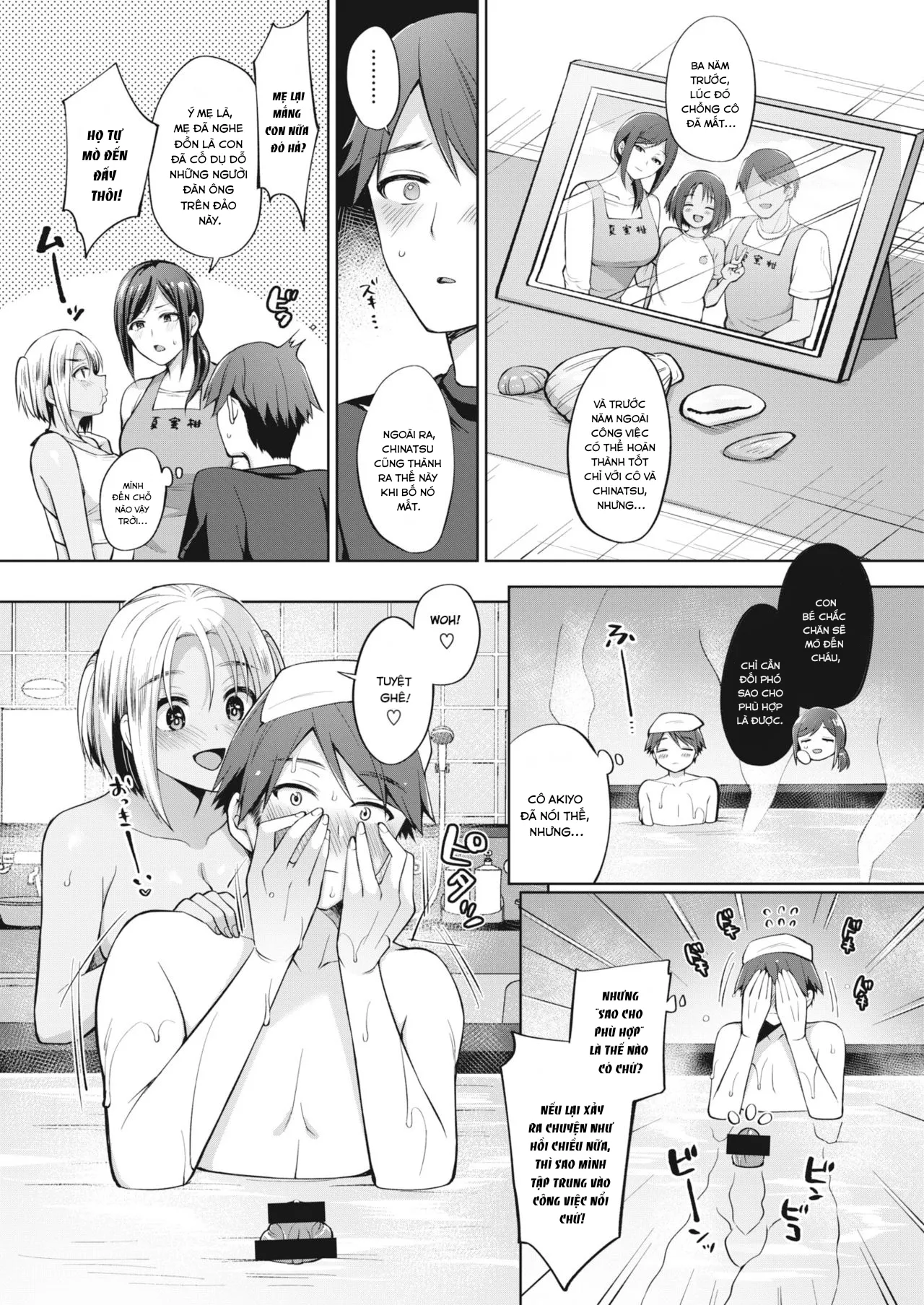 HentaiVN.net - Ảnh 9 - Tokonatsujima no Yuuwaku - Chap 1