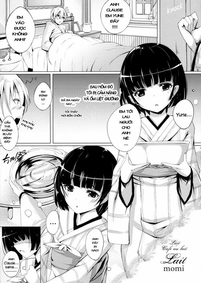 HentaiVN.net - Ảnh 17 - Lait +Cafe Au Lait (Ikoku Meiro No Croisee) - Chap 1