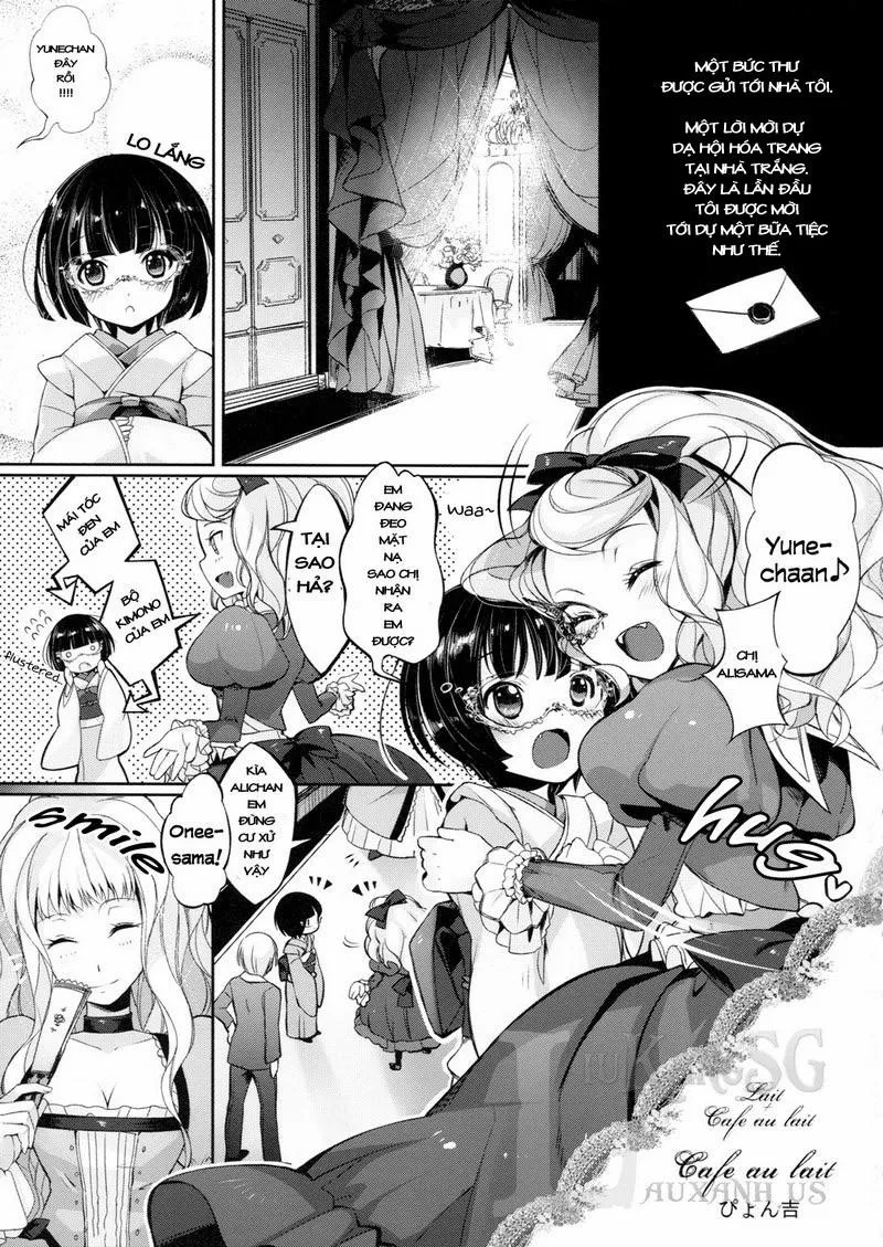 HentaiVN.net - Ảnh 5 - Lait +Cafe Au Lait (Ikoku Meiro No Croisee) - Chap 1