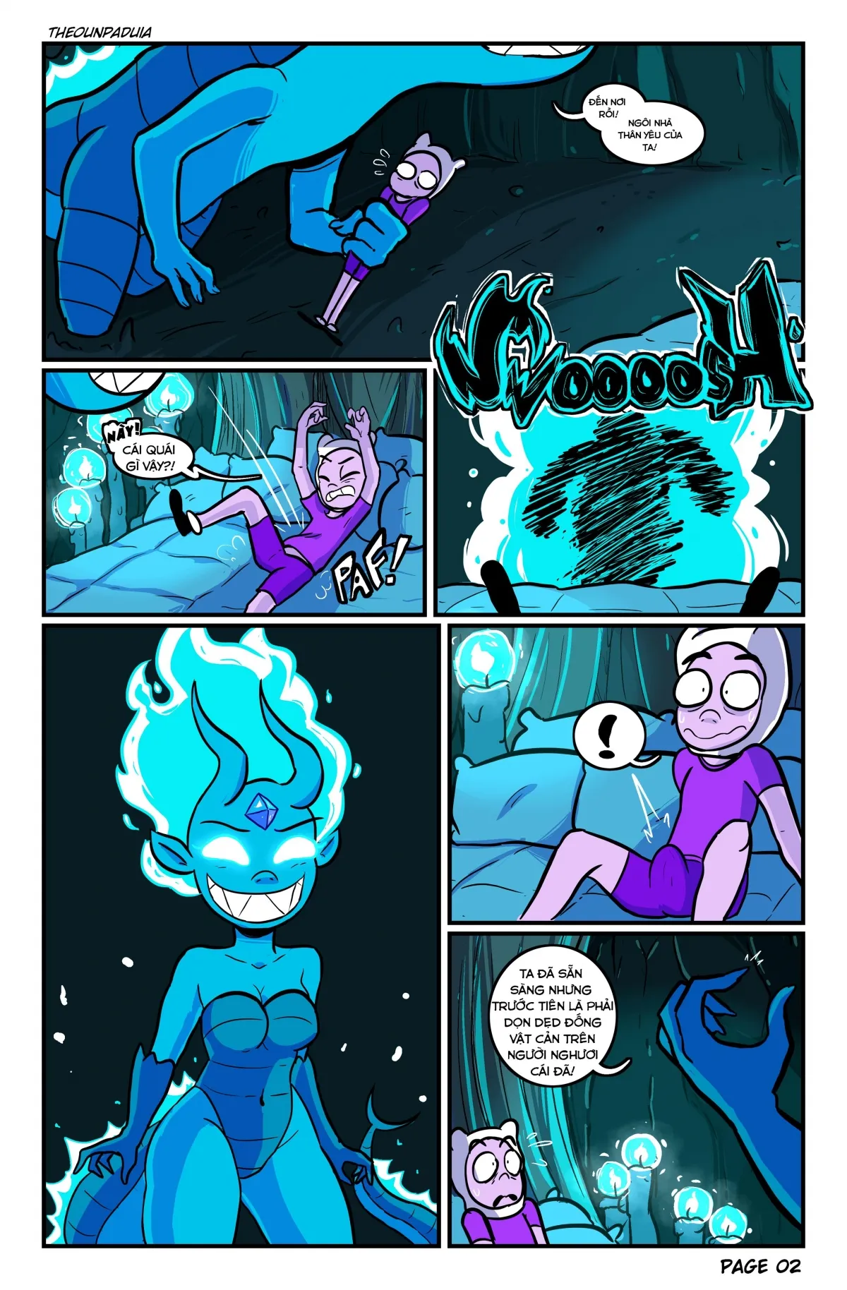 HentaiVN.net - Ảnh 3 - Elemental Pricess (Adventure Time) - Chap 1