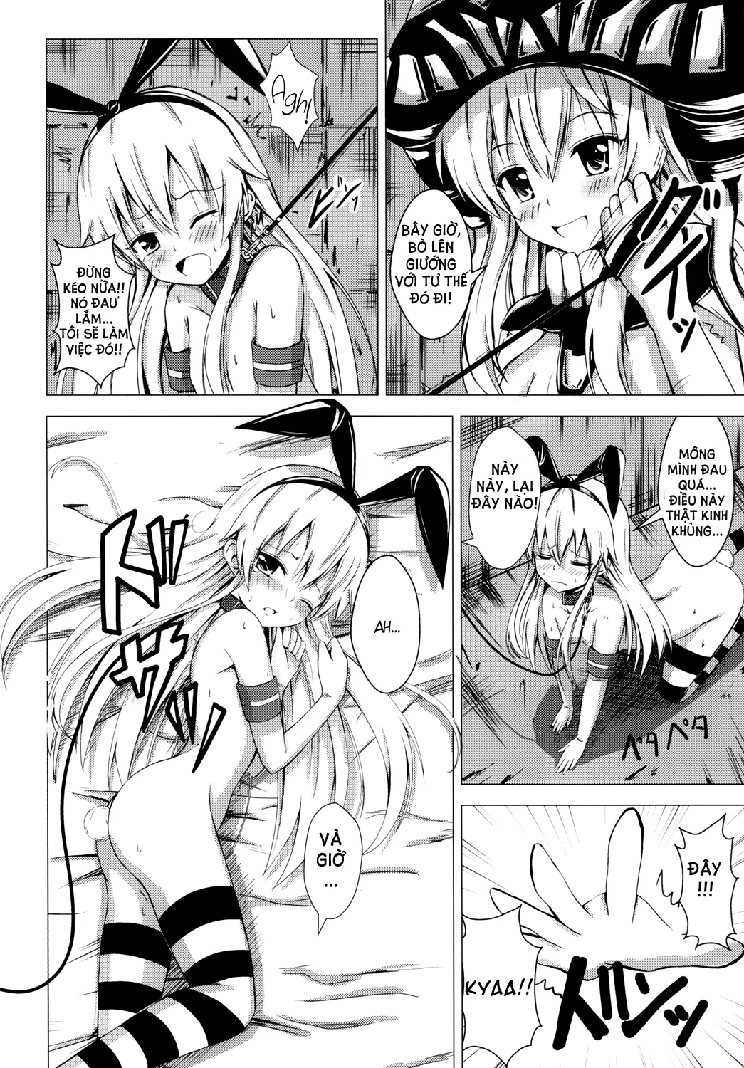 HentaiVN.net - Ảnh 16 - Kuubo Wo-Kyuu-chan no Shimakaze Yuri Dorei Choukyou 1 | Standard Carrier Wo-Class Shimakaze's Yuri Slave Training 1 (Kantai Collection, -KanColle-) [] 空母ヲ級ちゃんの島風百合奴隷調教1] - Chap 1