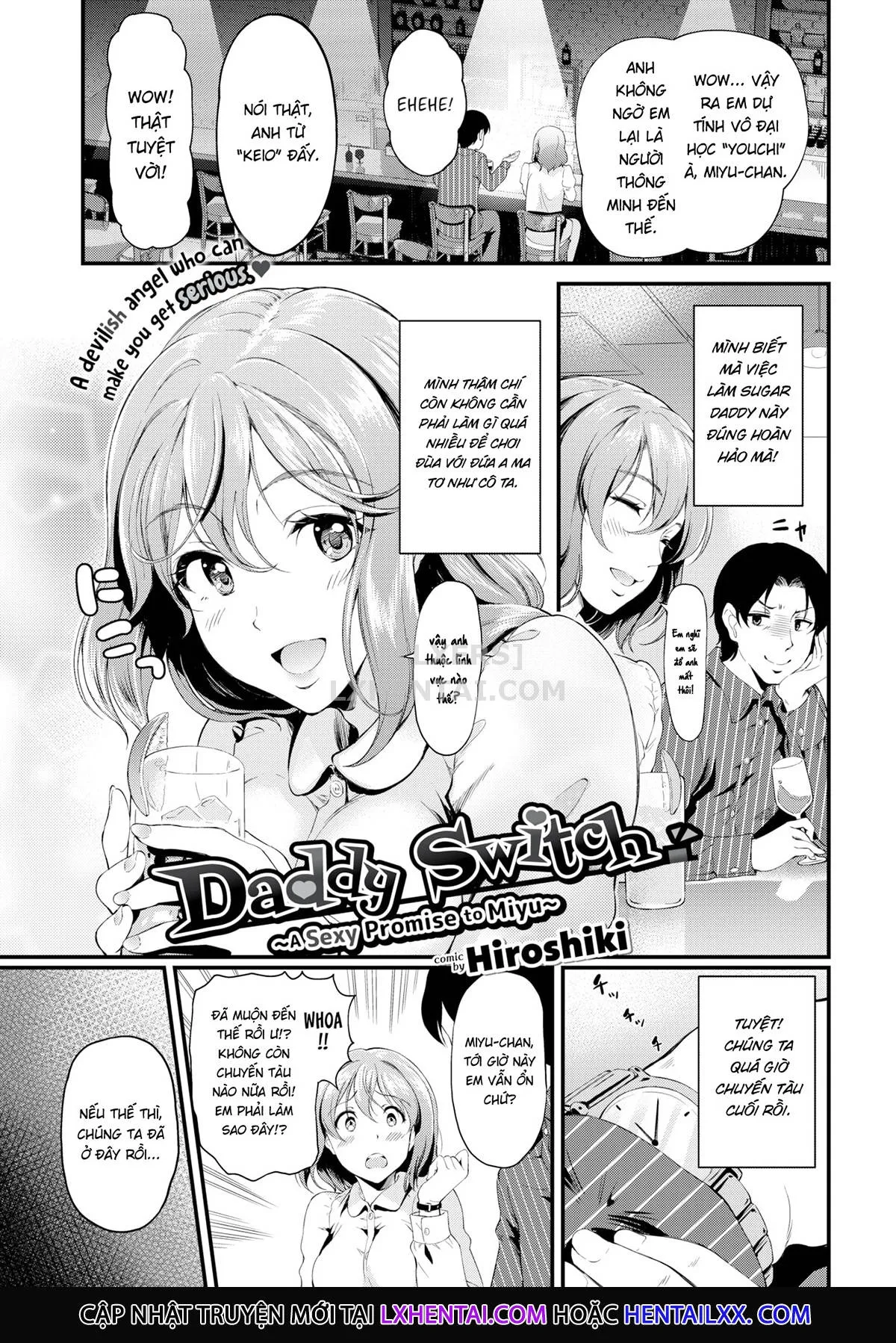 HentaiVN.net - Ảnh 3 - Daddy Switch [~A Sexy Promise to Miyu~] - Chap 1