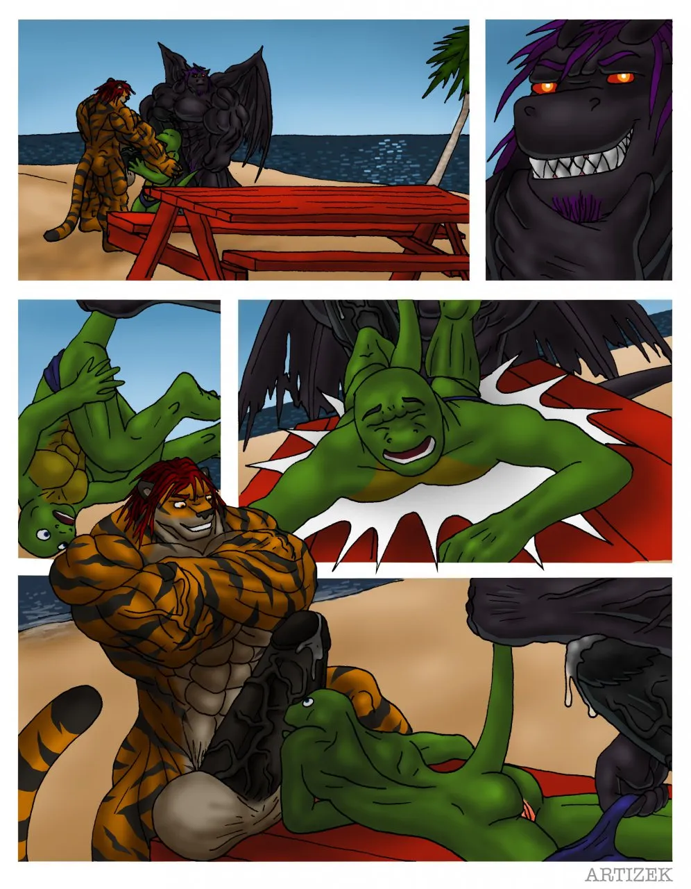 HentaiVN.net - Ảnh 11 - Kings of the Beach - Chap 1