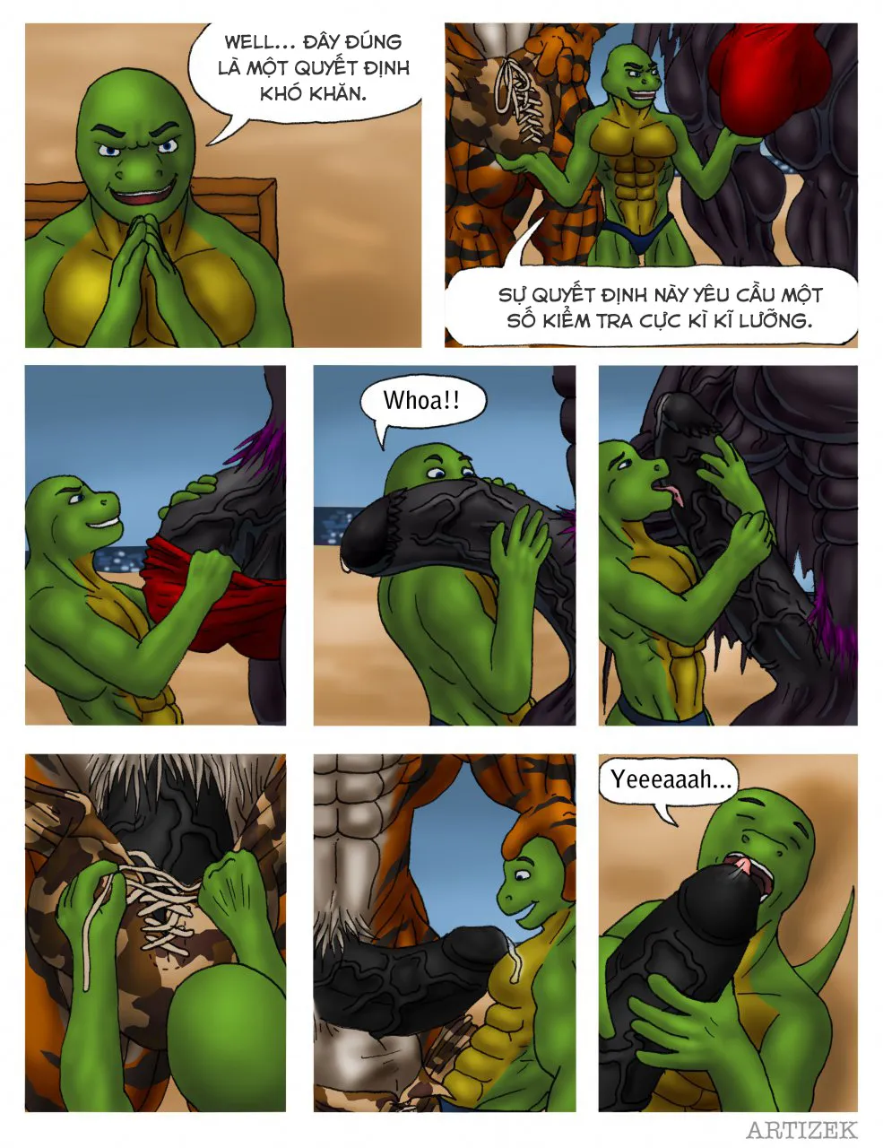 HentaiVN.net - Ảnh 9 - Kings of the Beach - Chap 1