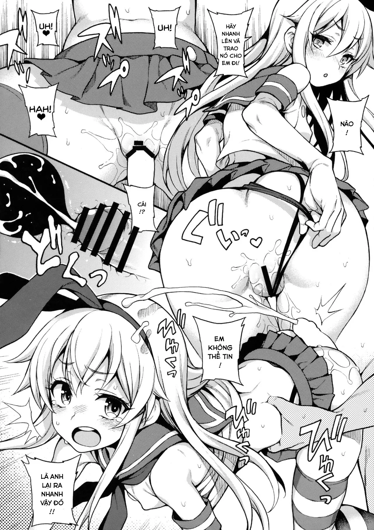 HentaiVN.net - Ảnh 6 - Hajimete Kanmusu Goudou Selection (Kantai Collection, -Kancolle-) [The First Ship Girl Selection Meeting] - Chap 1