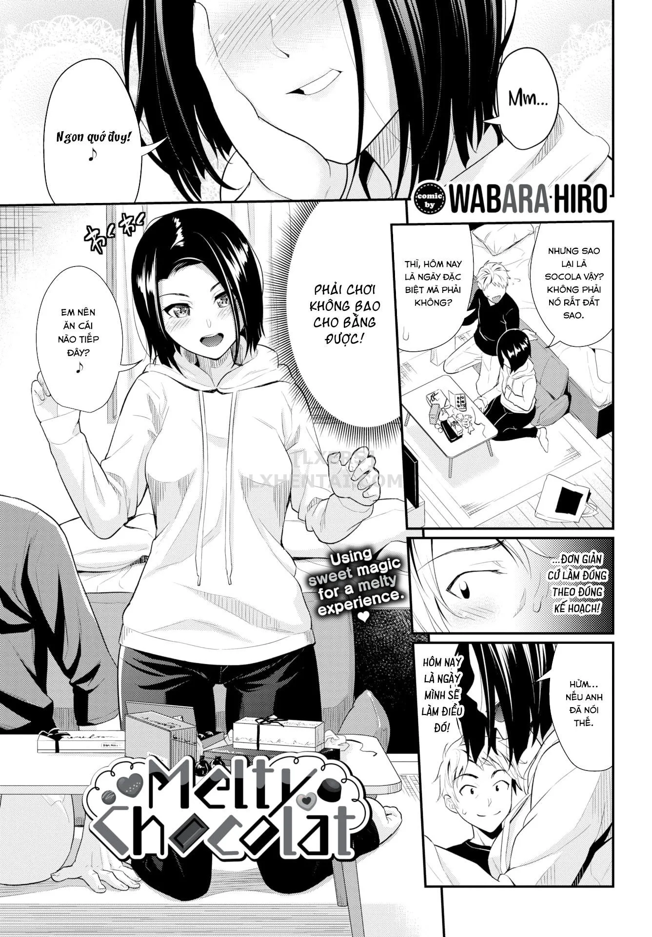 HentaiVN.net - Ảnh 5 - Melty Chocolat [Comic Bavel 2021-01] - Chap 1