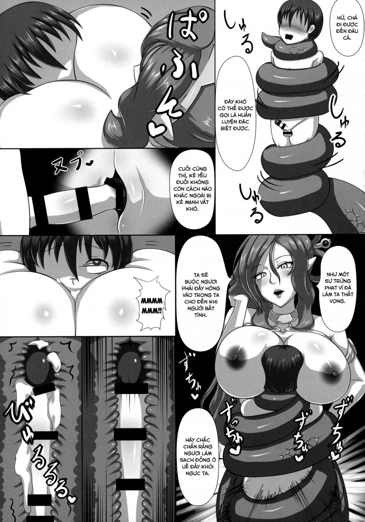 HentaiVN.net - Ảnh 7 - Lamia no Sato ~Goudoushi~ - Chap 1
