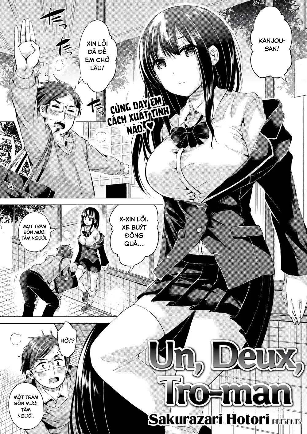 HentaiVN.net - Ảnh 1 - Un, Deux, Tro-man - Chap 1