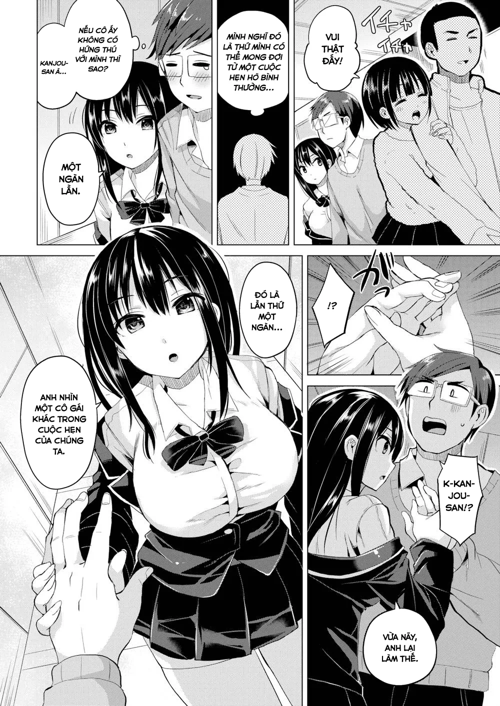 HentaiVN.net - Ảnh 4 - Un, Deux, Tro-man - Chap 1