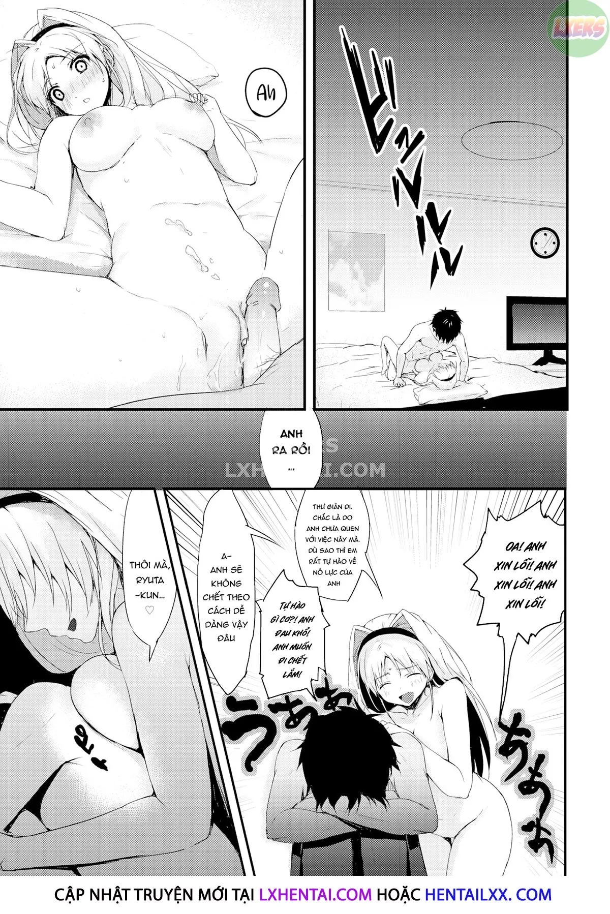 HentaiVN.net - Ảnh 16 - Buổi học nhóm thích hợp - Chap 1
