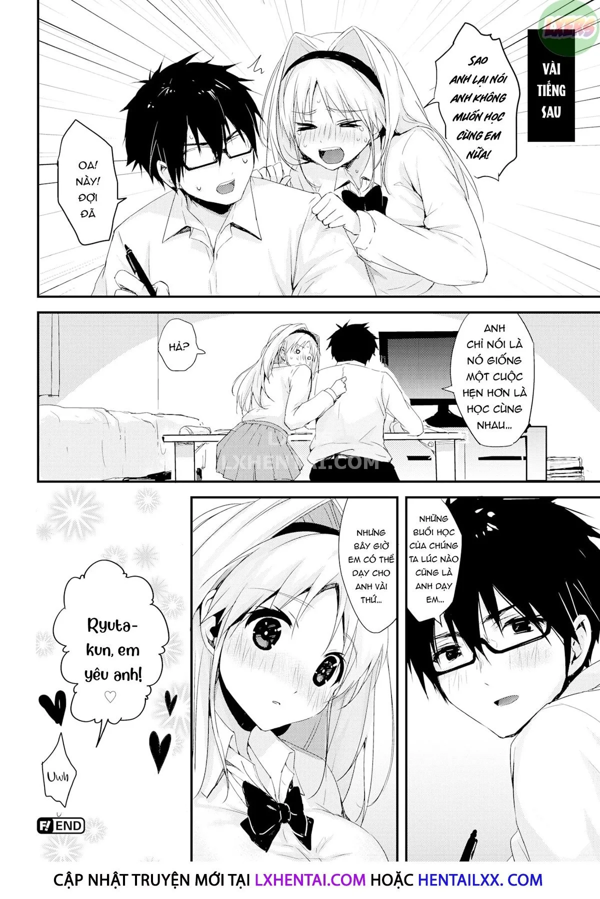 HentaiVN.net - Ảnh 23 - Buổi học nhóm thích hợp - Chap 1
