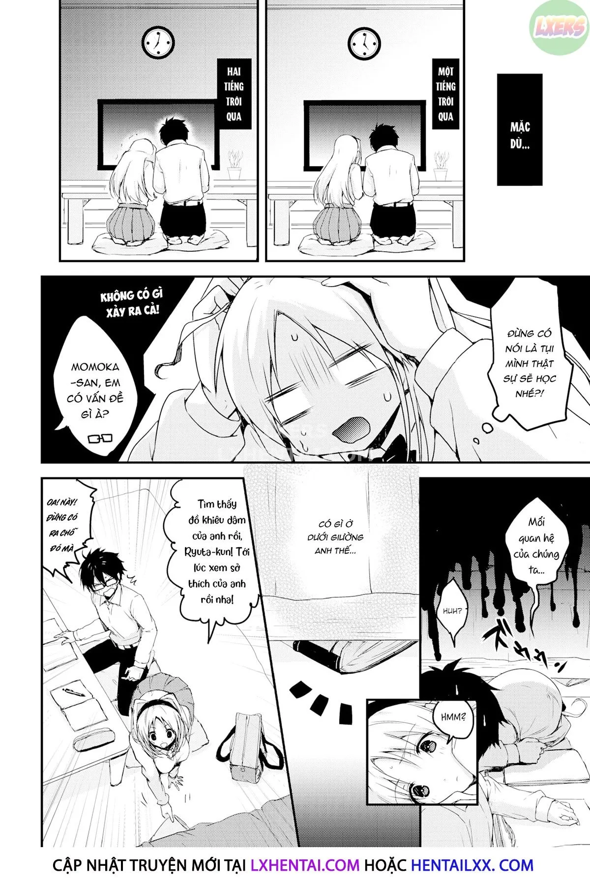 HentaiVN.net - Ảnh 3 - Buổi học nhóm thích hợp - Chap 1