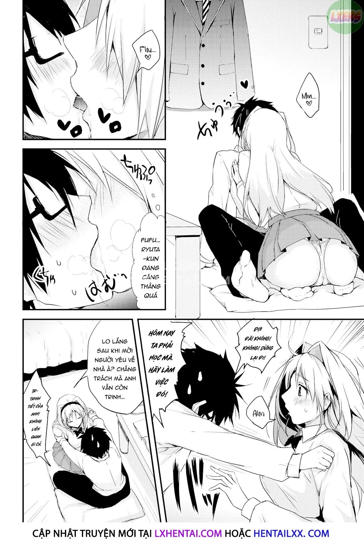 HentaiVN.net - Ảnh 5 - Buổi học nhóm thích hợp - Chap 1
