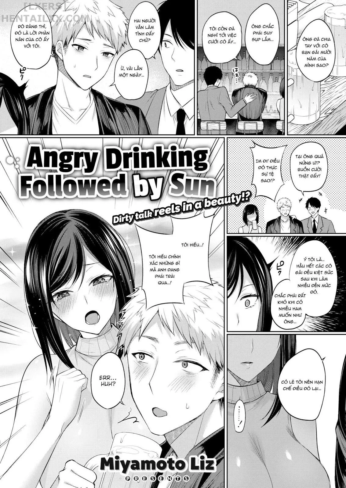 HentaiVN.net - Ảnh 2 - Angry Drinking Followed by Sun - Chap 1