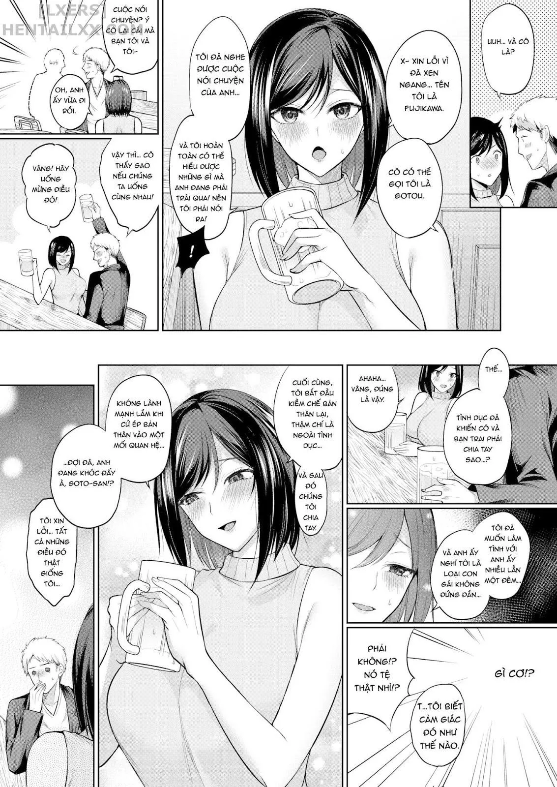 HentaiVN.net - Ảnh 3 - Angry Drinking Followed by Sun - Chap 1