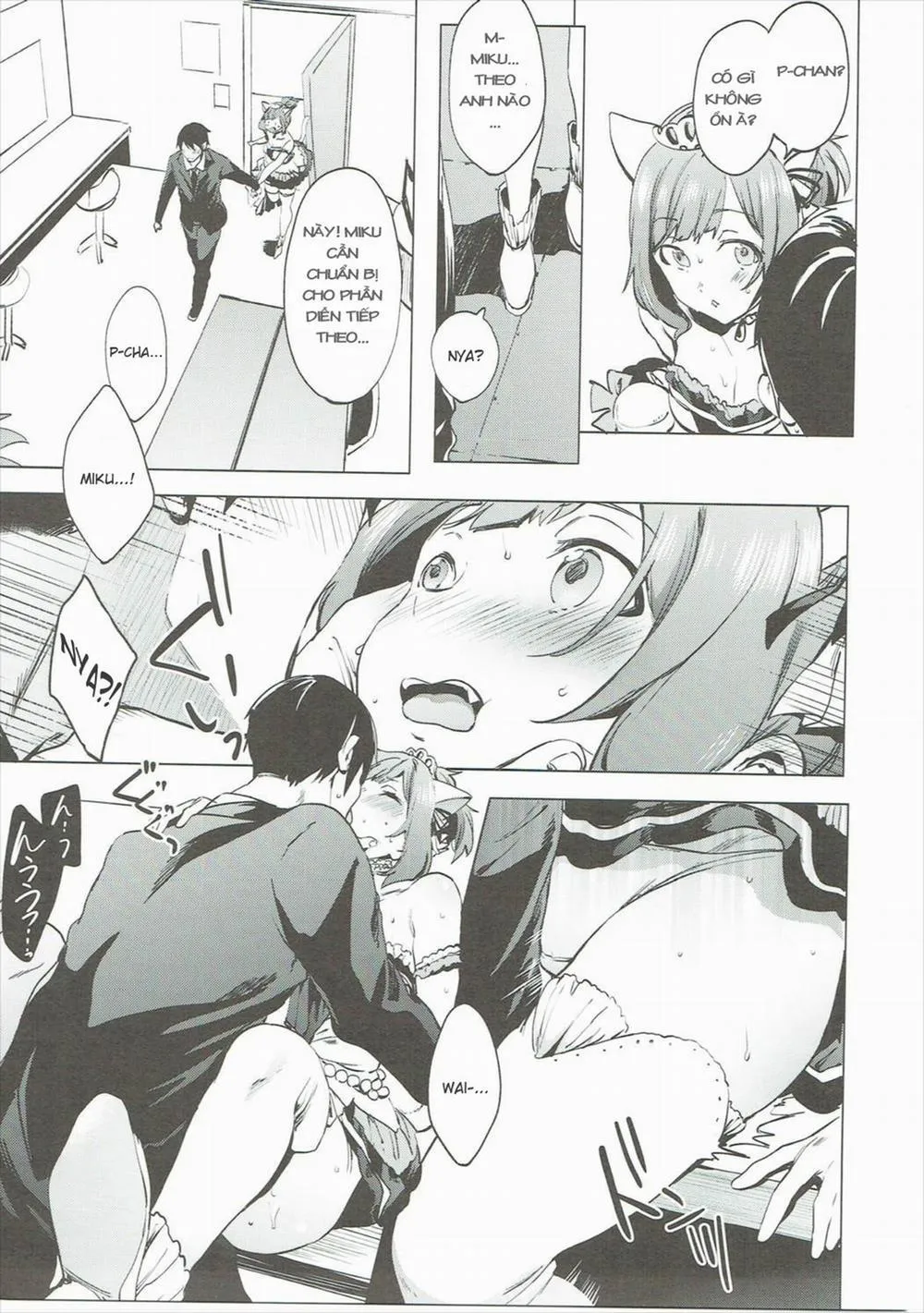 HentaiVN.net - Ảnh 9 - Backstage no Cinderella (The Idolmaster) - Chap 1