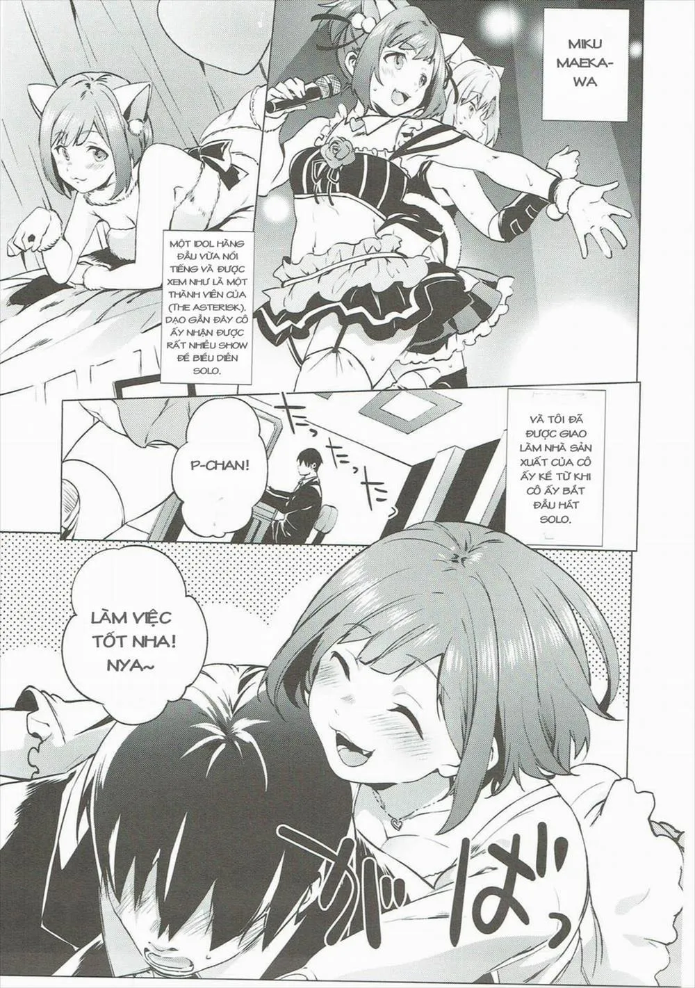 HentaiVN.net - Ảnh 3 - Backstage no Cinderella (The Idolmaster) - Chap 1