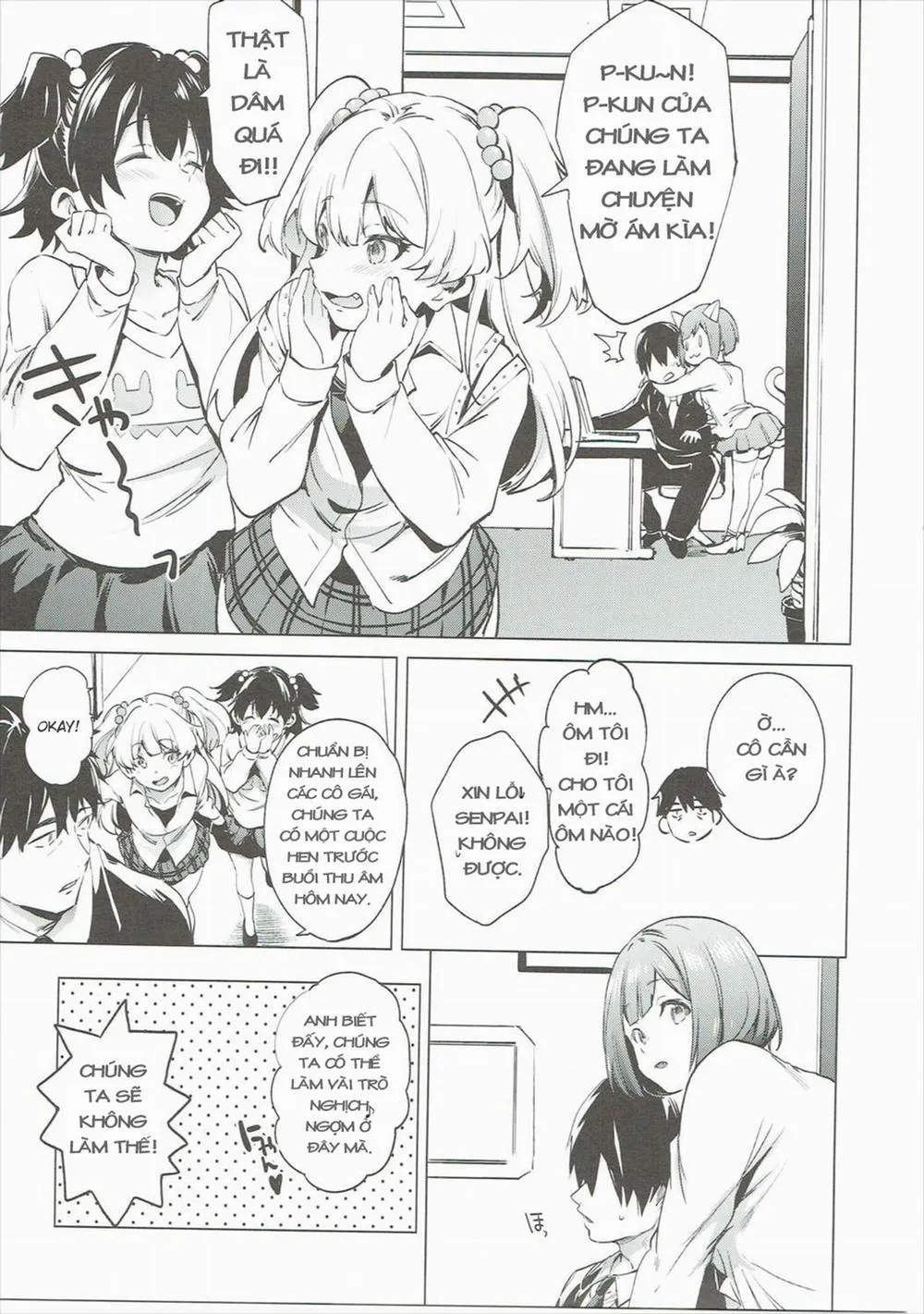 HentaiVN.net - Ảnh 5 - Backstage no Cinderella (The Idolmaster) - Chap 1