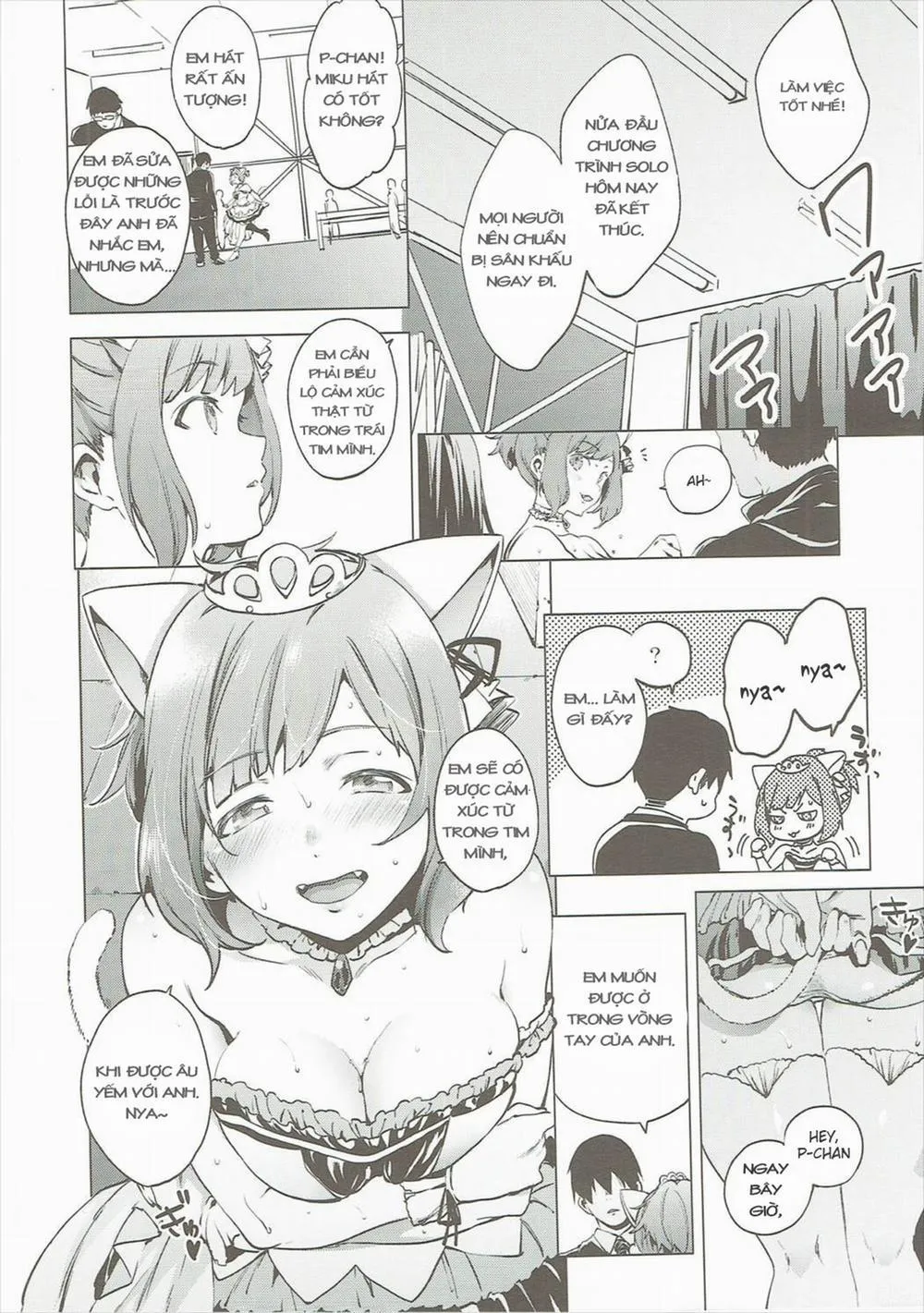 HentaiVN.net - Ảnh 8 - Backstage no Cinderella (The Idolmaster) - Chap 1