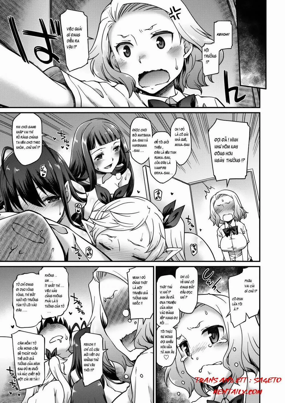 HentaiVN.net - Ảnh 24 - LETS BECOME MASTER - Chap 1