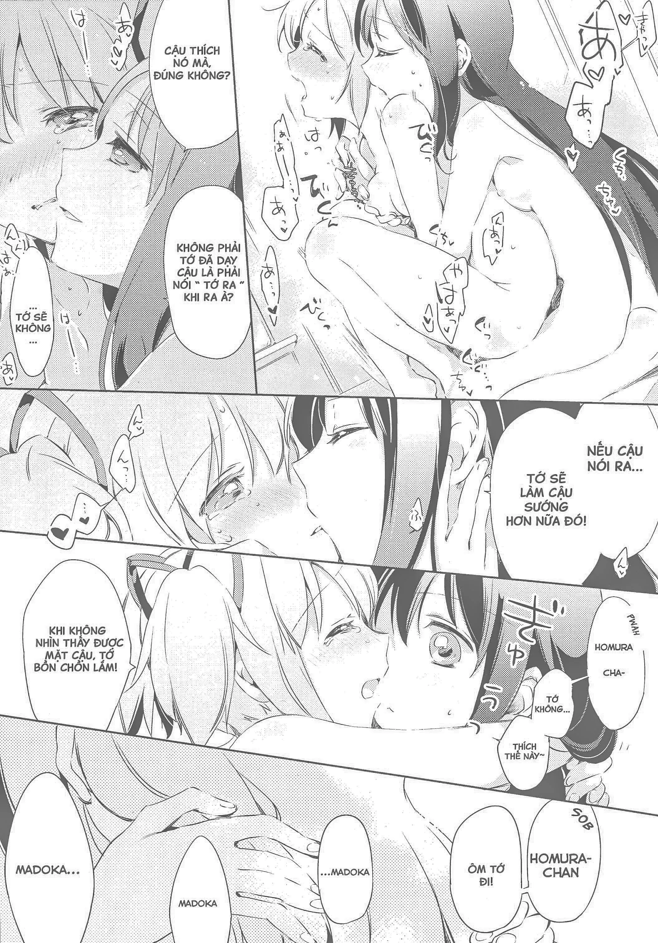 HentaiVN.net - Ảnh 28 - Kanojo ga Ofuro ni Haittara (Puella Magi Madoka Magica) [彼女がお風呂に入ったら] - Chap 1