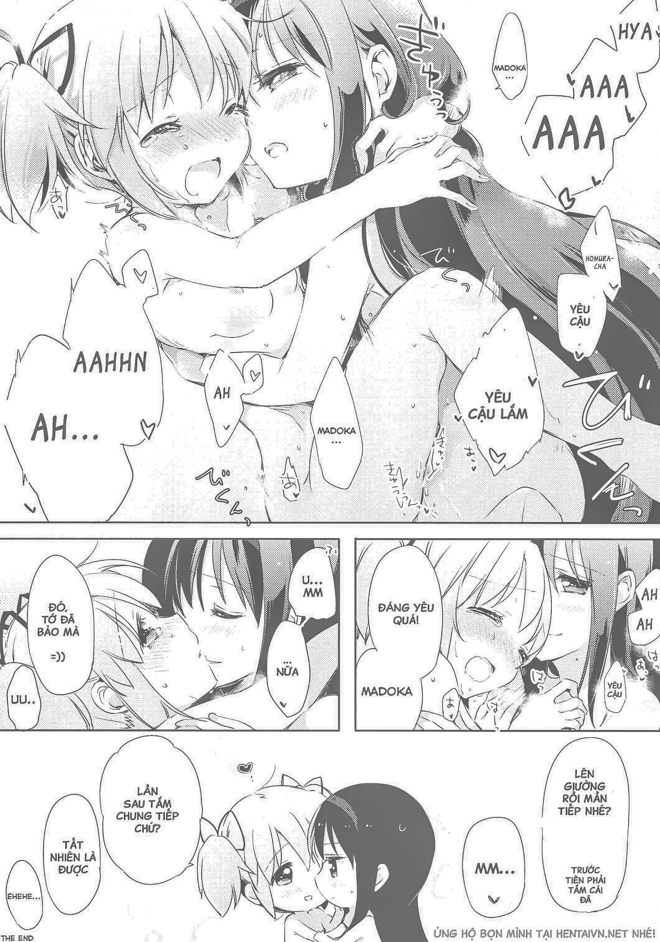 HentaiVN.net - Ảnh 32 - Kanojo ga Ofuro ni Haittara (Puella Magi Madoka Magica) [彼女がお風呂に入ったら] - Chap 1