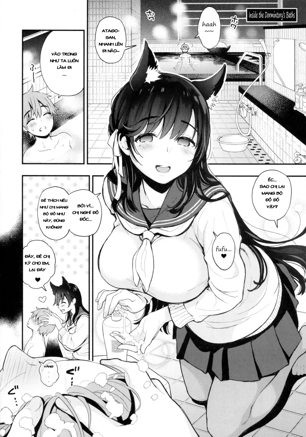 HentaiVN.net - Ảnh 6 - Gakuen Bath Time (Azur Lane) - Chap 1