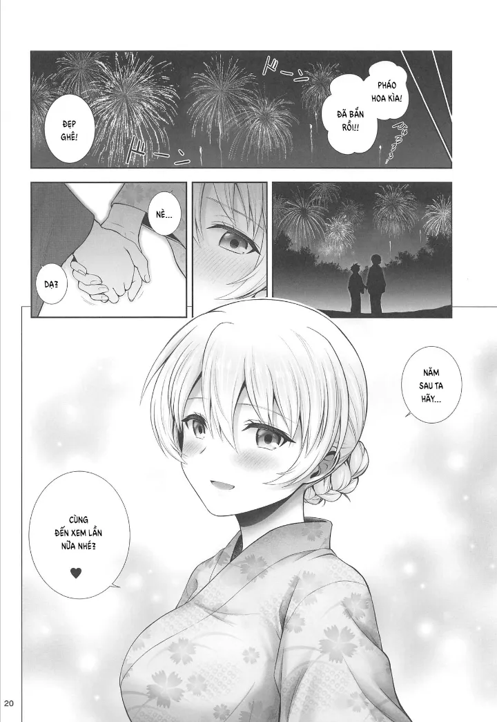 HentaiVN.net - Ảnh 20 - Darjeeling and Love Fireworks [ダージリンと恋花火] - Chap 1