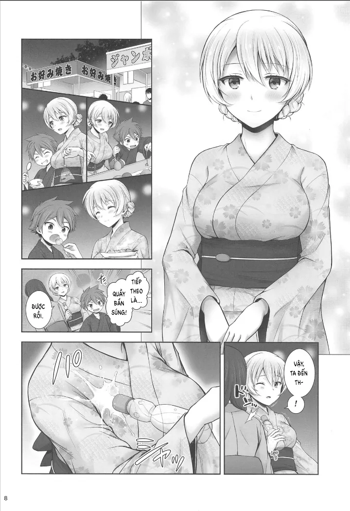 HentaiVN.net - Ảnh 9 - Darjeeling and Love Fireworks [ダージリンと恋花火] - Chap 1