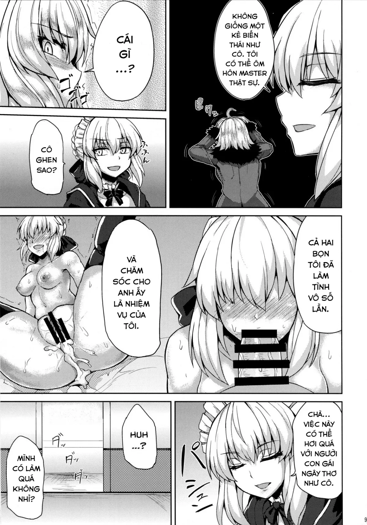 HentaiVN.net - Ảnh 8 - Jeanne Alter-chan wa H na Koto ga Shitai [Jeanne Alter-chan wa H na Koto ga Shitai; ジャンヌオルタちゃんはHな事がしたい] - Chap 1