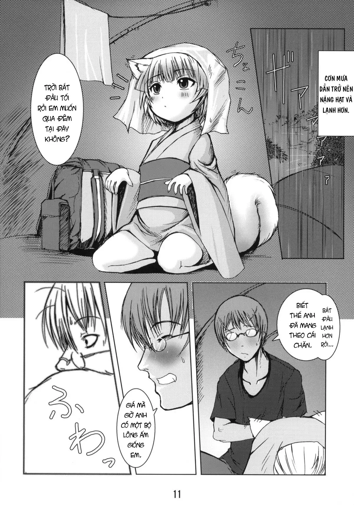 HentaiVN.net - Ảnh 11 - Byakko no Mori - Chap 1