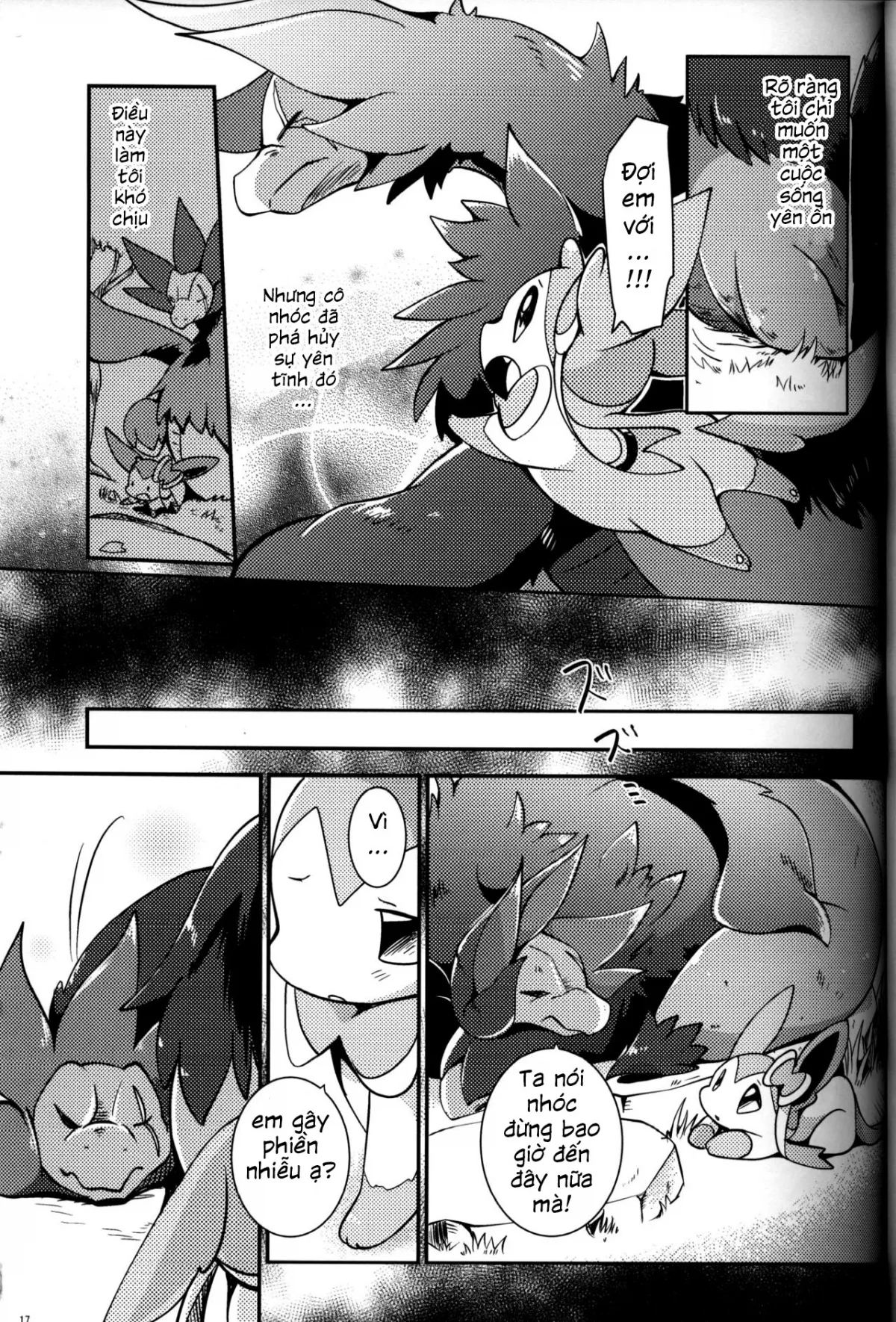 HentaiVN.net - Ảnh 17 - Mori no Kaibutsu to Chiisana Yousei (Pokemon) - Chap 1