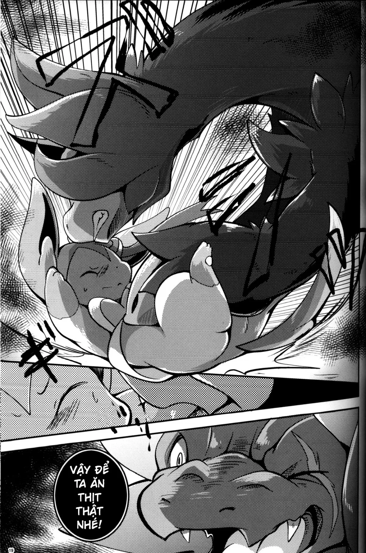 HentaiVN.net - Ảnh 19 - Mori no Kaibutsu to Chiisana Yousei (Pokemon) - Chap 1