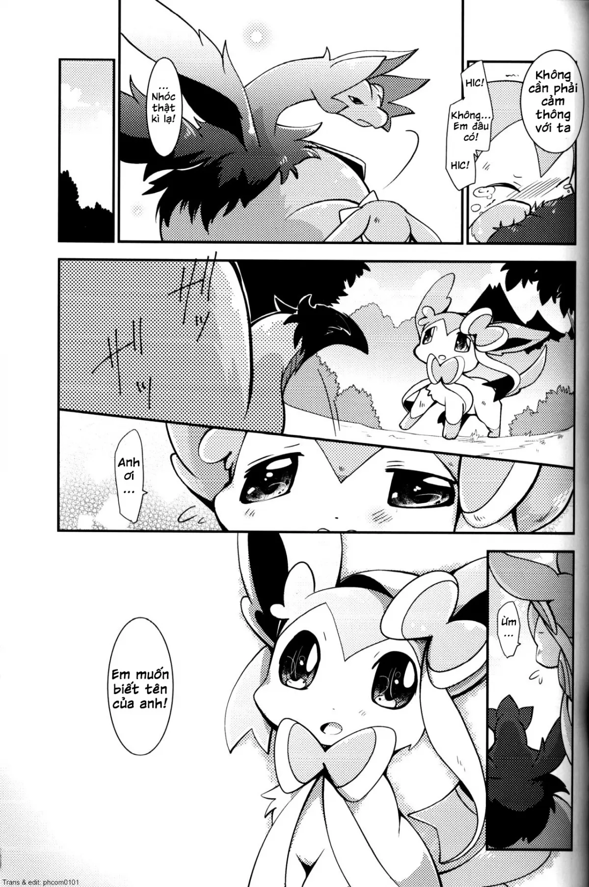 HentaiVN.net - Ảnh 23 - Mori no Kaibutsu to Chiisana Yousei (Pokemon) - Chap 1