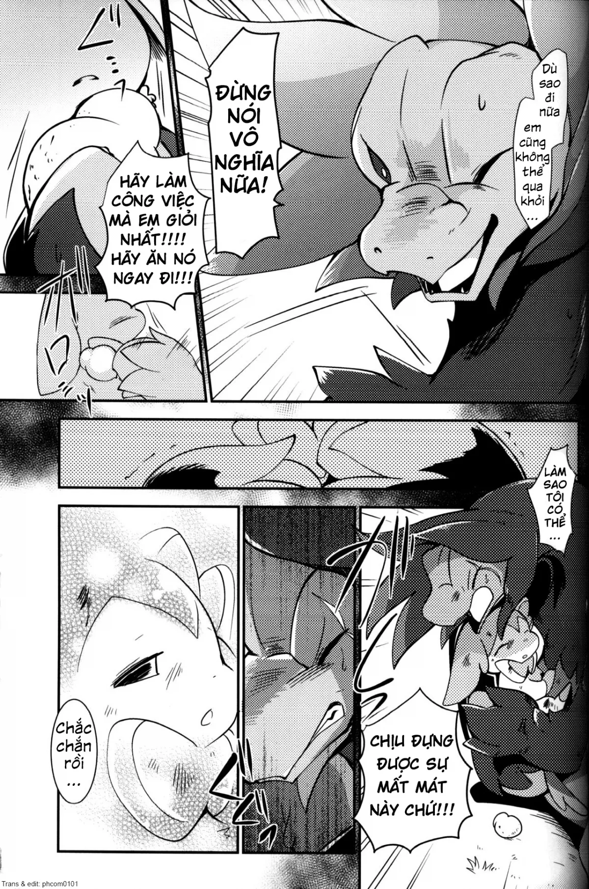 HentaiVN.net - Ảnh 33 - Mori no Kaibutsu to Chiisana Yousei (Pokemon) - Chap 1