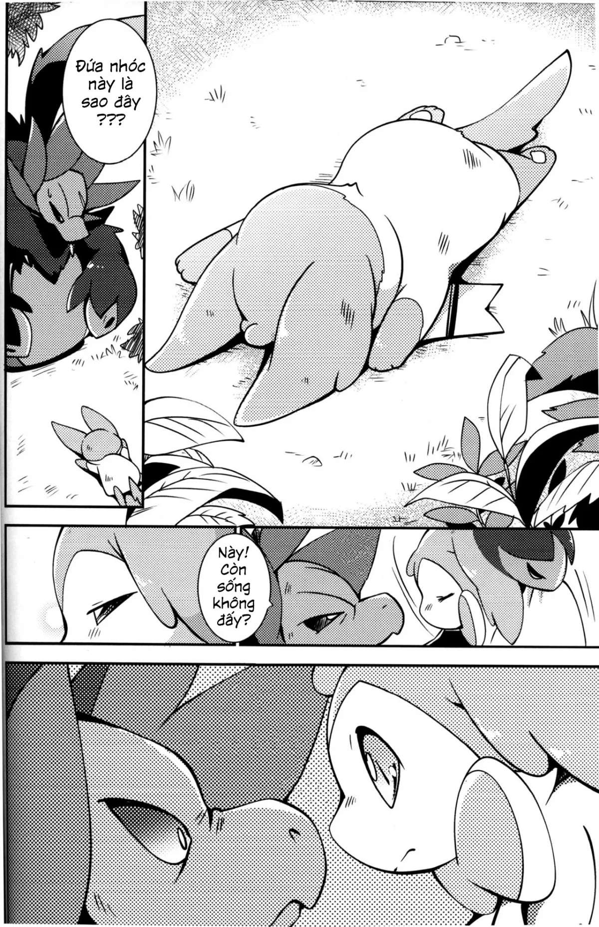 HentaiVN.net - Ảnh 6 - Mori no Kaibutsu to Chiisana Yousei (Pokemon) - Chap 1