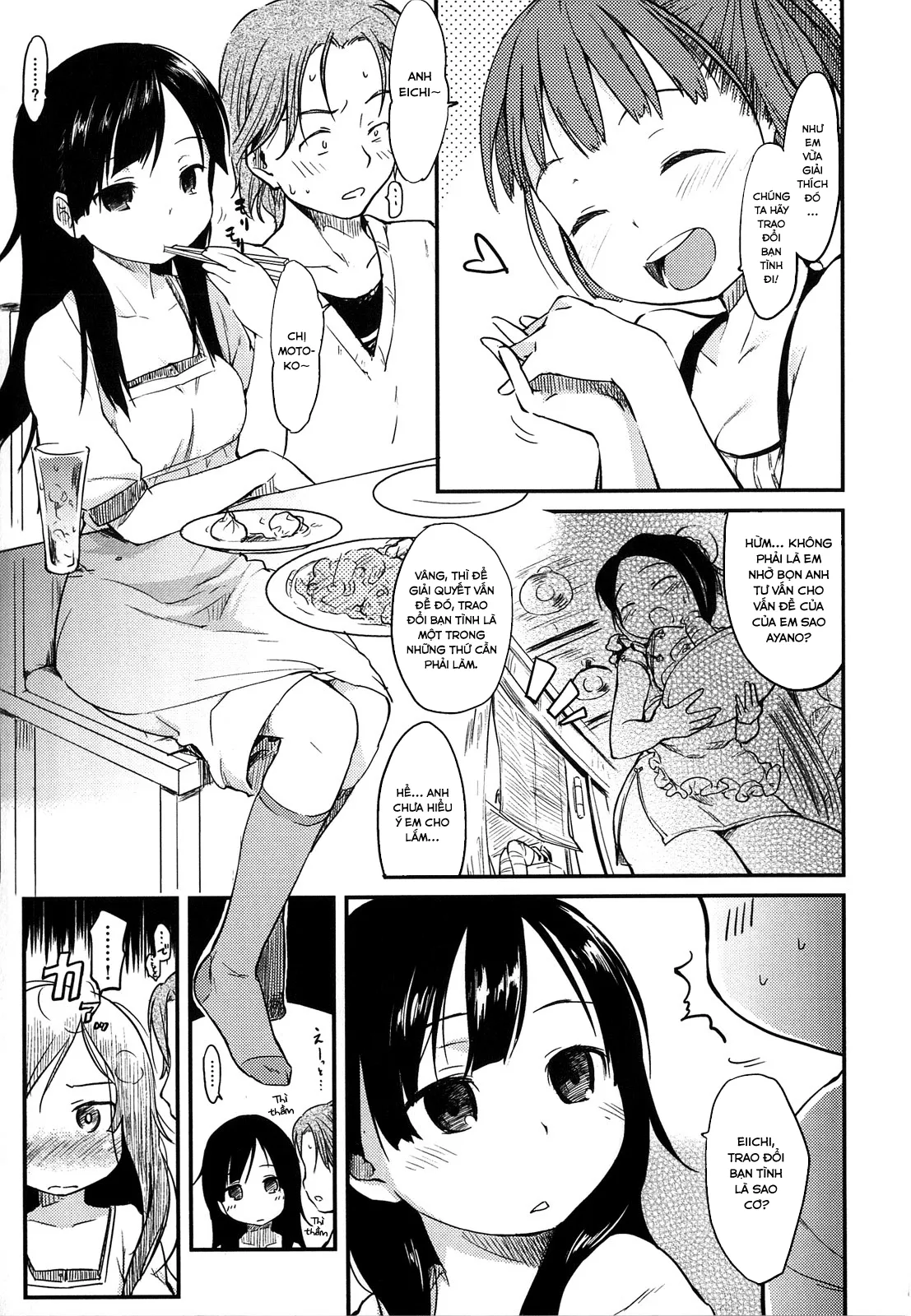 HentaiVN.net - Ảnh 3 - 2x2 + 1x1 [ツーバイツー + ワンオンワン] - Chap 1