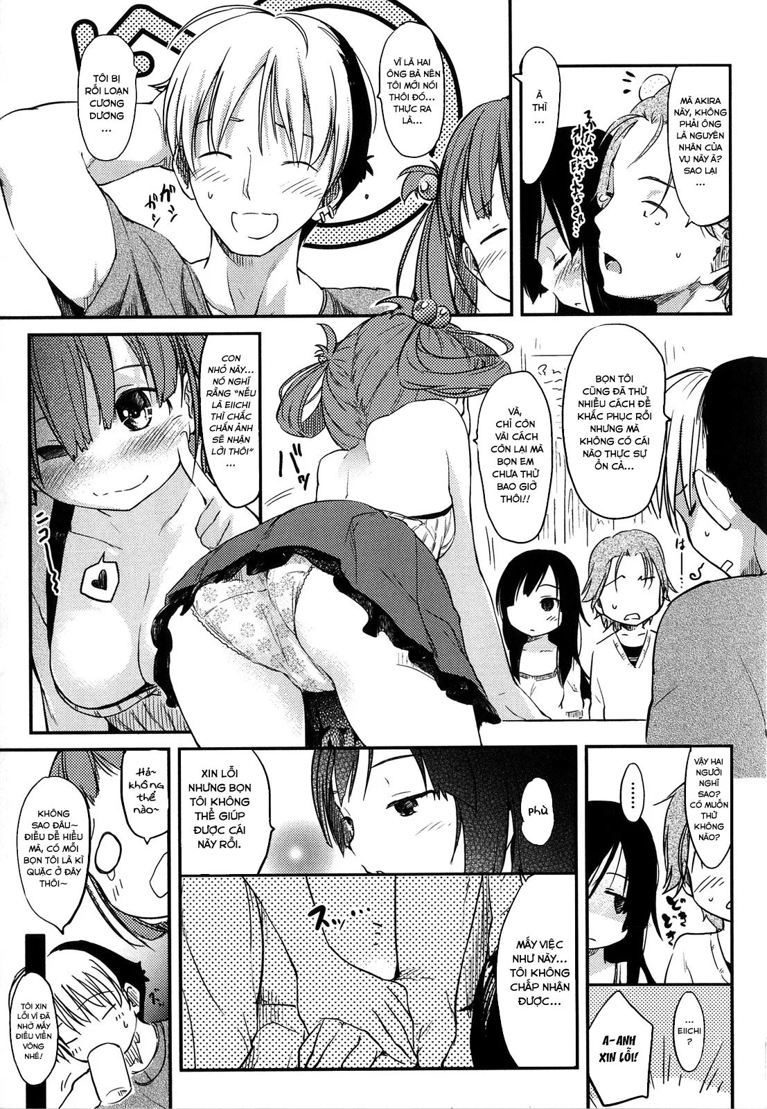 HentaiVN.net - Ảnh 4 - 2x2 + 1x1 [ツーバイツー + ワンオンワン] - Chap 1