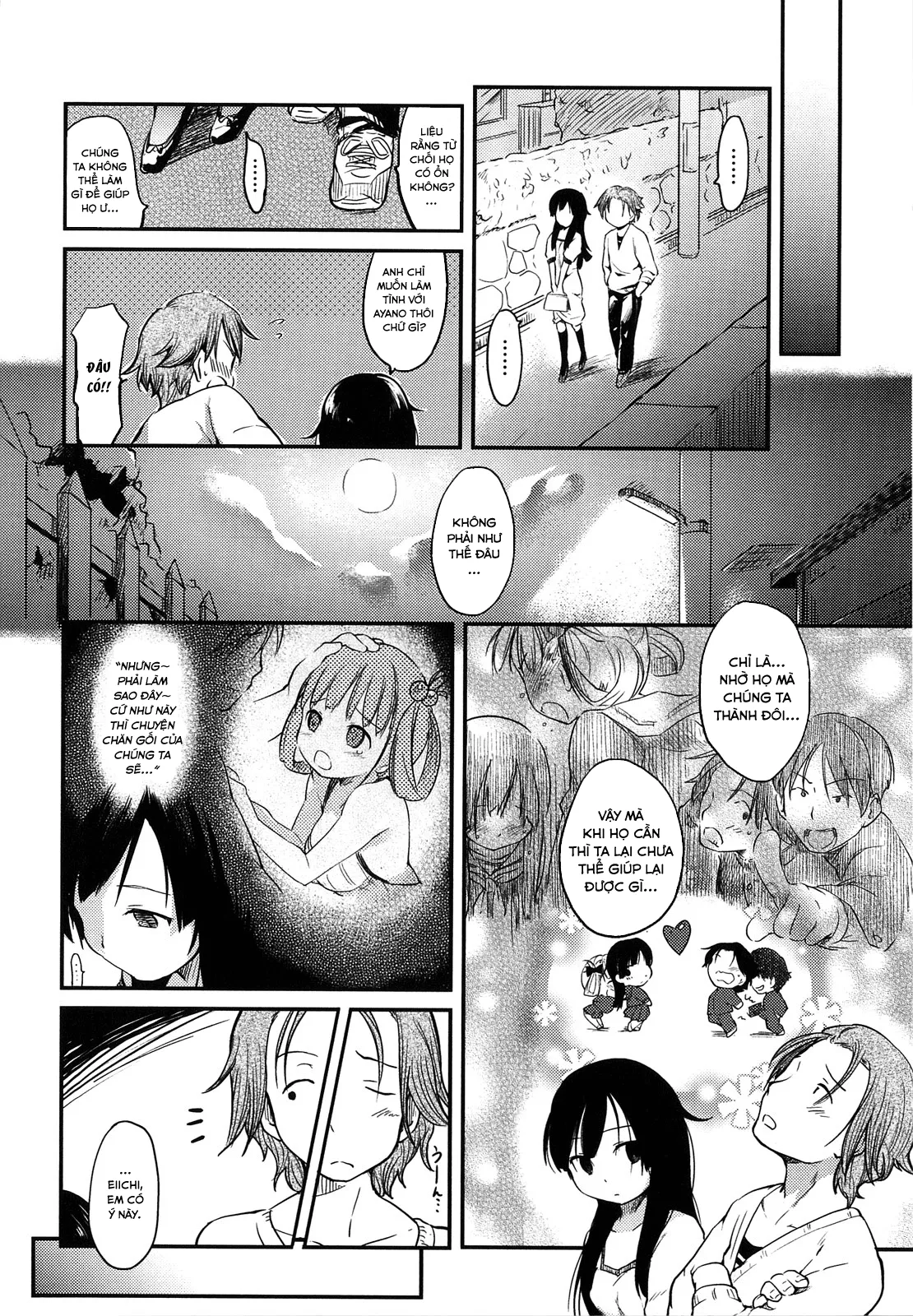 HentaiVN.net - Ảnh 5 - 2x2 + 1x1 [ツーバイツー + ワンオンワン] - Chap 1