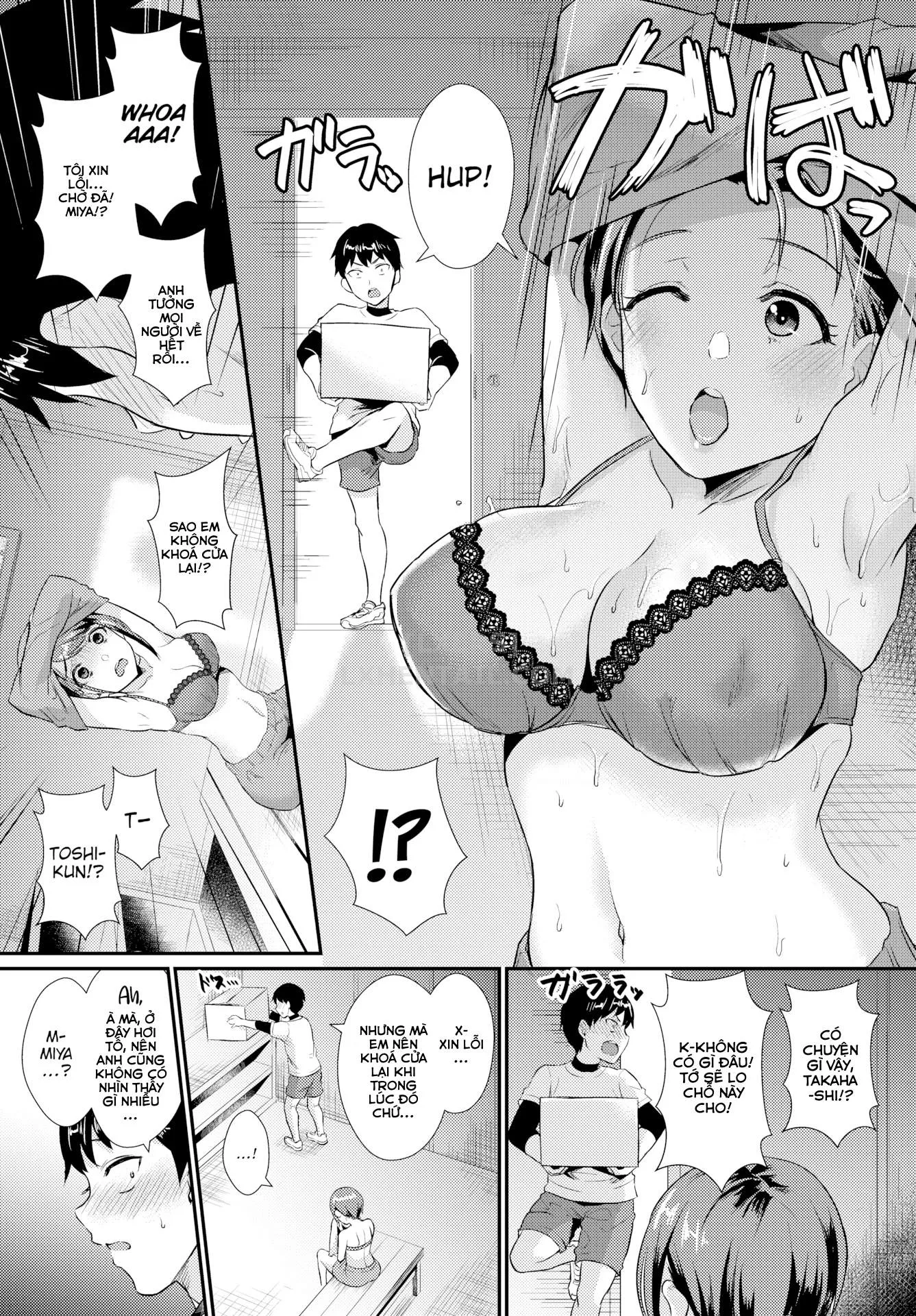 HentaiVN.net - Ảnh 4 - Sensitive Sweat [Comic Bavel 2019-11] - Chap 1