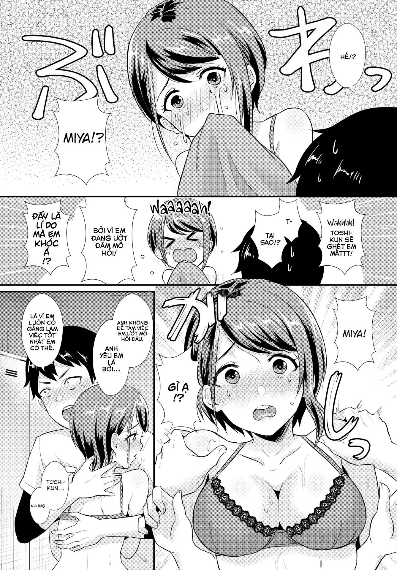HentaiVN.net - Ảnh 5 - Sensitive Sweat [Comic Bavel 2019-11] - Chap 1