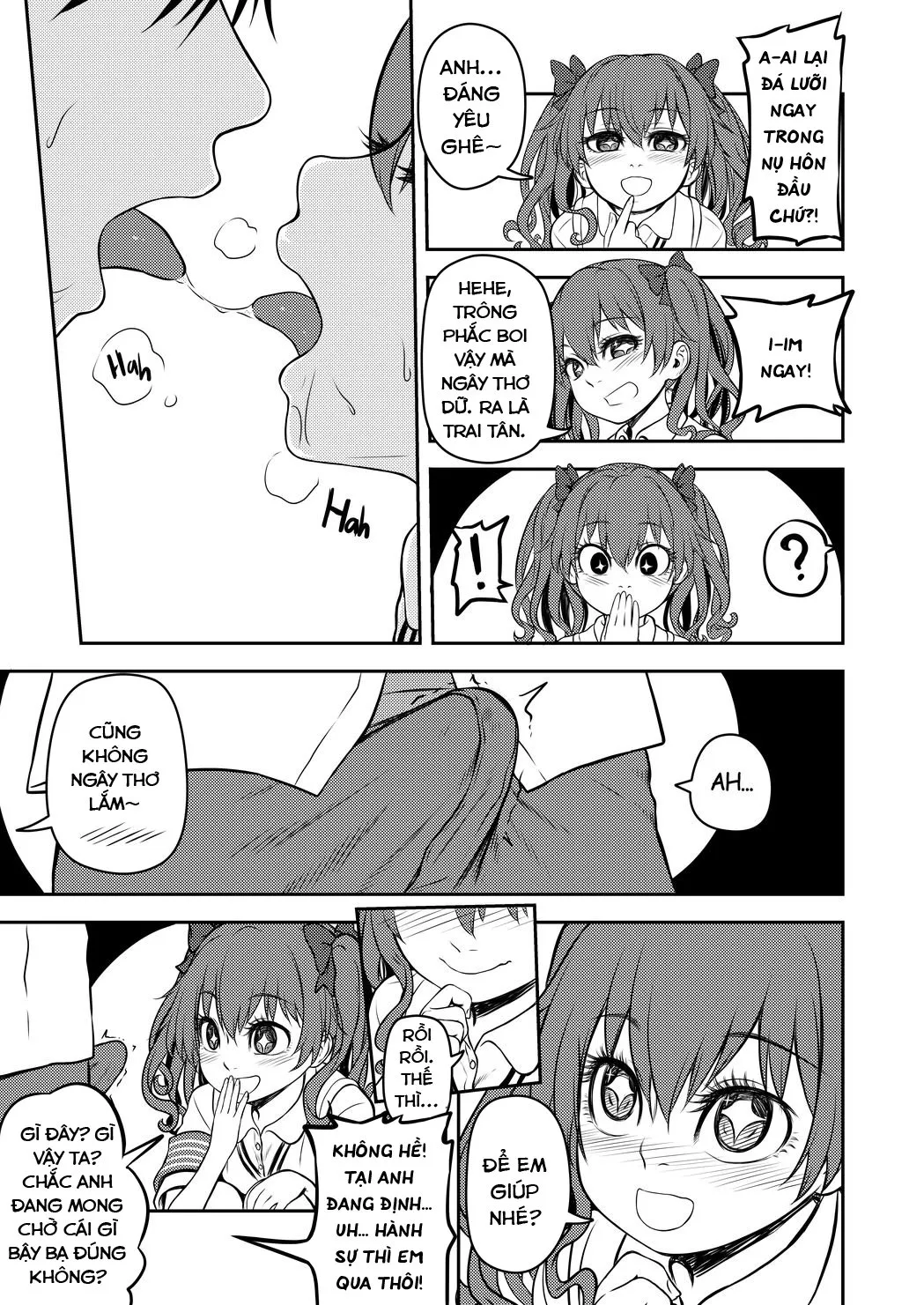 HentaiVN.net - Ảnh 11 - Black Thoughts (Toaru Kagaku no Railgun) - Chap 1