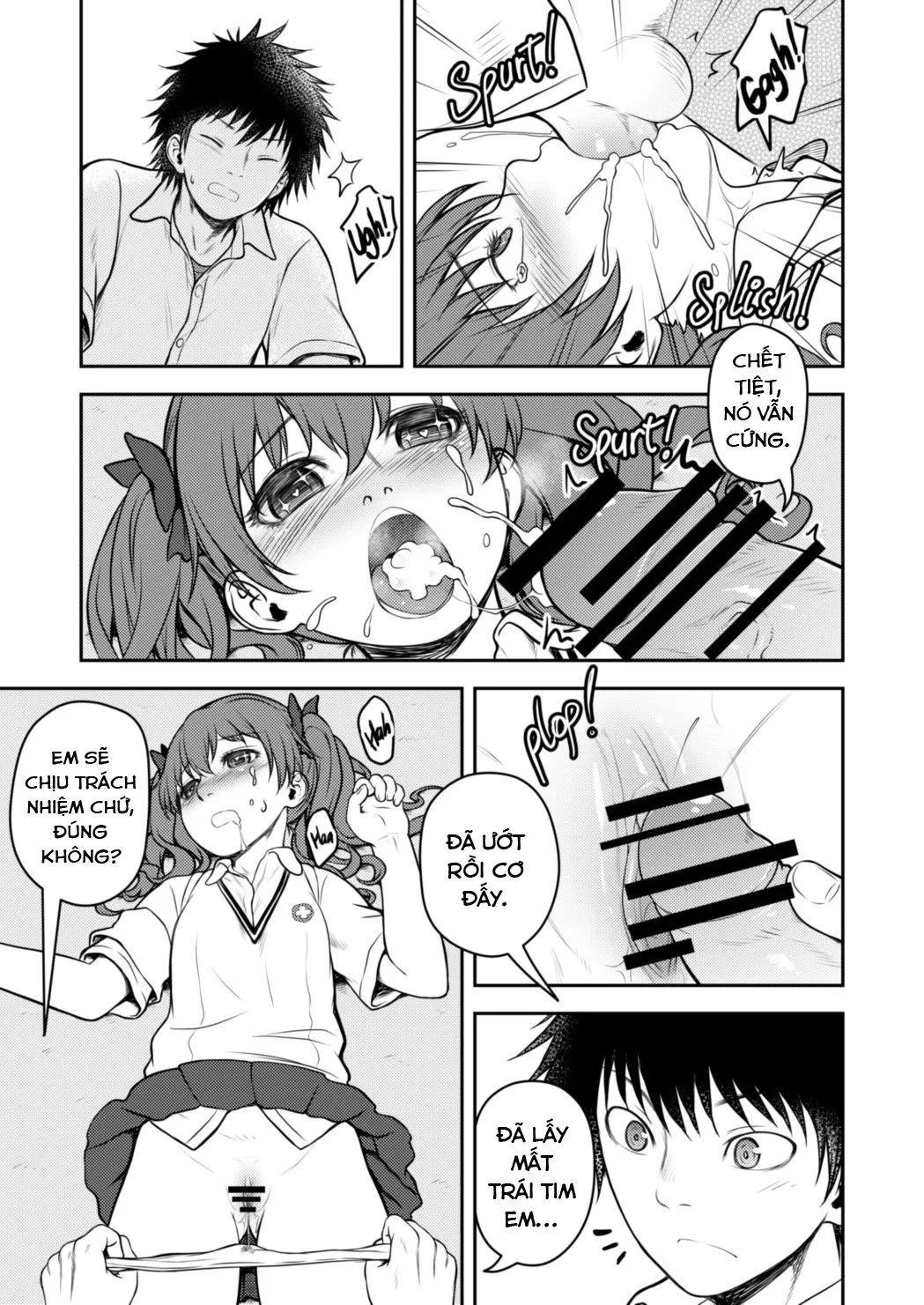 HentaiVN.net - Ảnh 15 - Black Thoughts (Toaru Kagaku no Railgun) - Chap 1